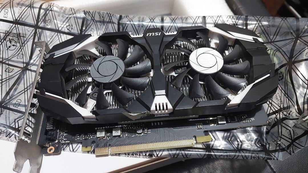 MSI GTX 1050 Ti Dual Fan, Computers & Tech, Parts & Accessories ...