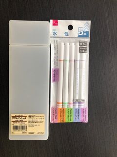 Muji pen case