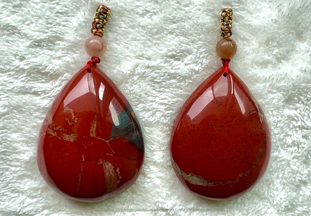 Natural red Jasper pendant Women s Fashion Jewelry Organisers