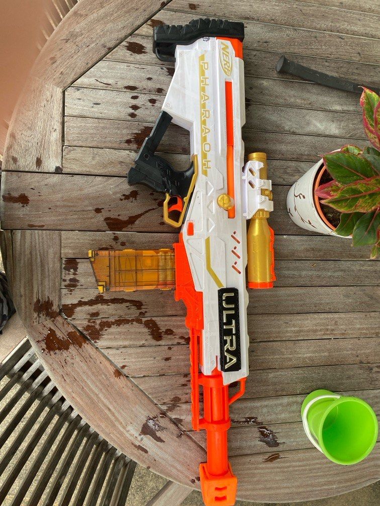 Nerf Ultra Pharoh sniper rifle LIMIT TIME SALE $60, Hobbies & Toys, Toys &  Games on Carousell