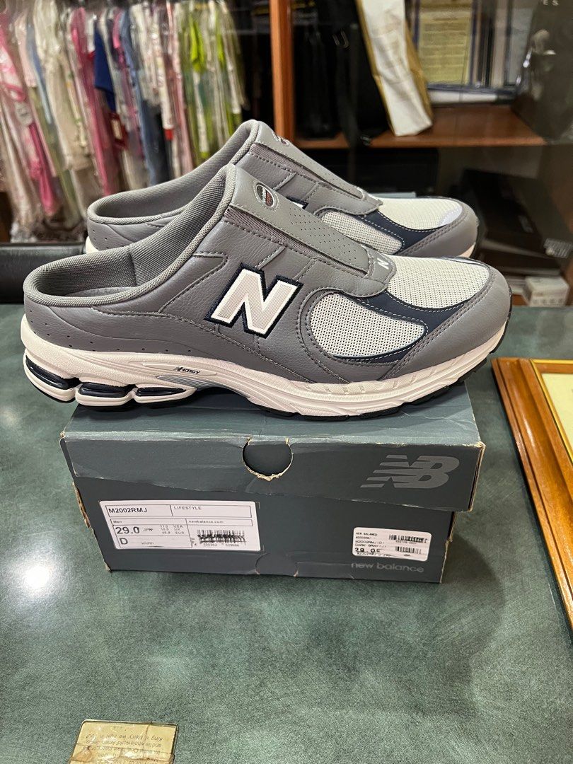 NEW BALANCE 2002R slip on shoes. Size 11 on tag. Fits a size 11.5 to 12. Brand new and authentic