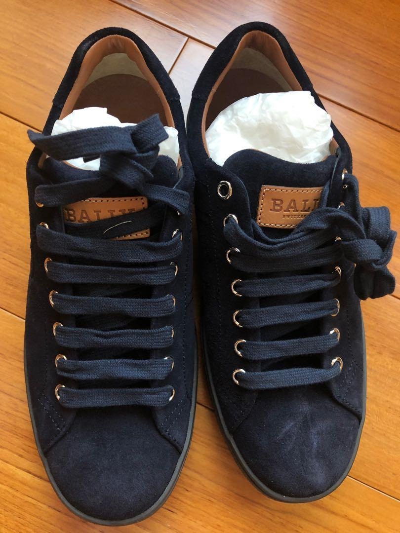 Bally blue suede 2025 shoes