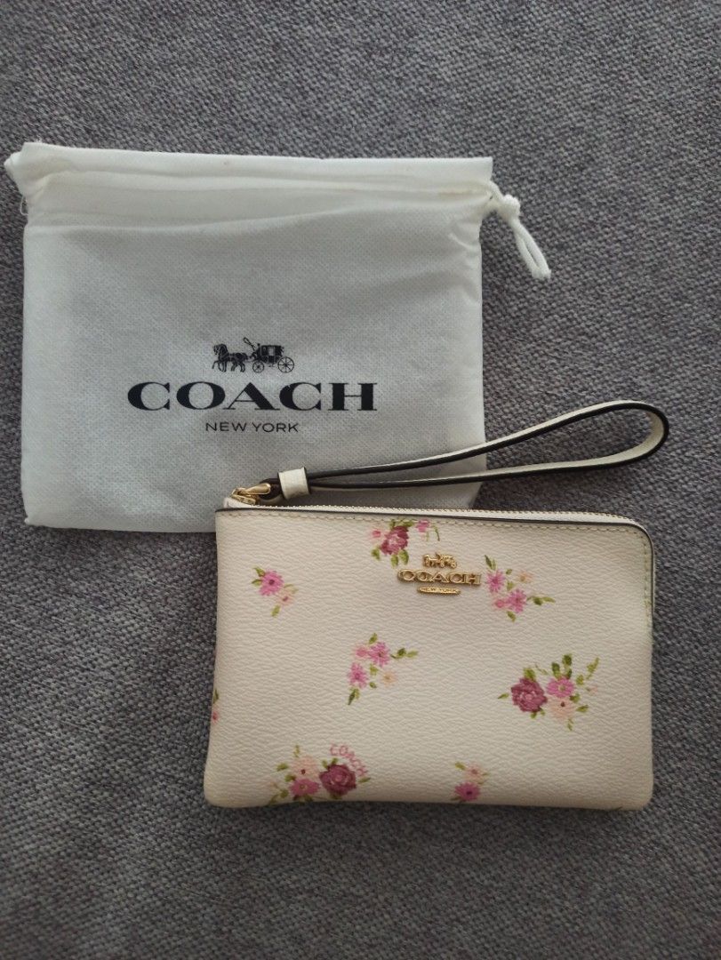 Floral wristlet wallet sales