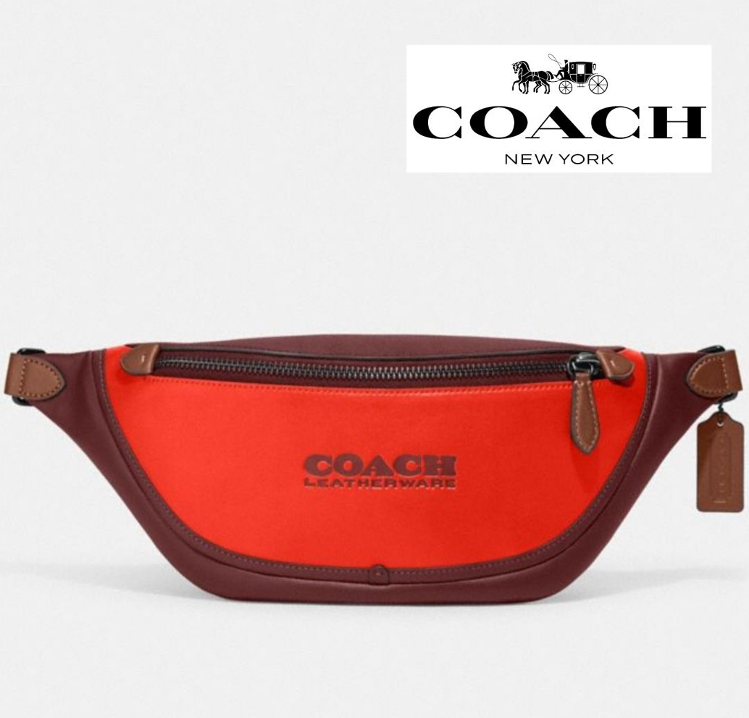 New Coach Waist Bag Men, Luxury, Bags & Wallets on Carousell