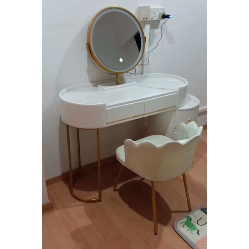 New Dressing Table Storage Cabinet/Table with Side Cabinet Bedroom ...