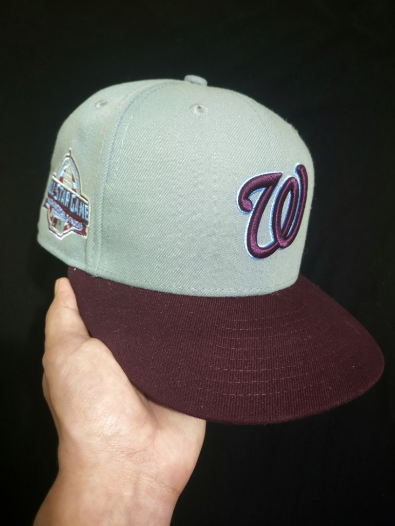 VINTAGE WASHINGTON NATIONALS NEW ERA FITTED CAP 7⅛, Men's Fashion, Watches  & Accessories, Caps & Hats on Carousell