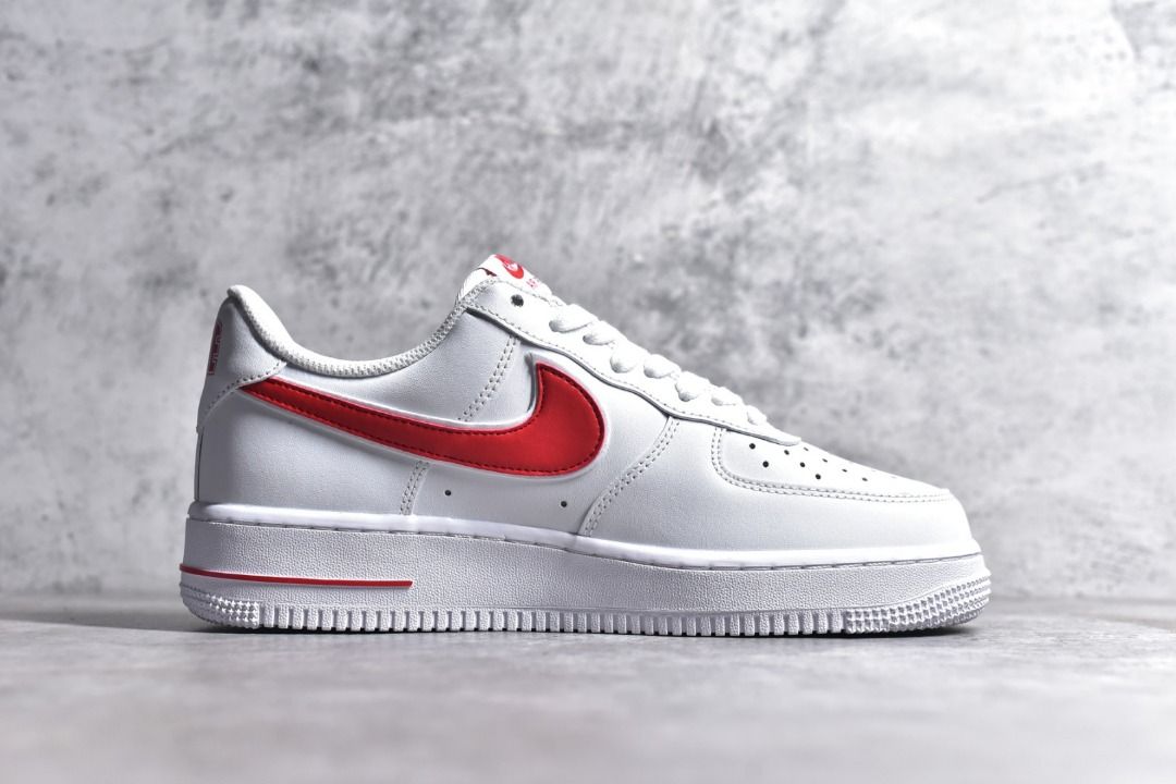 Nike Air Force 1 Low 07 White Gym Red shoes