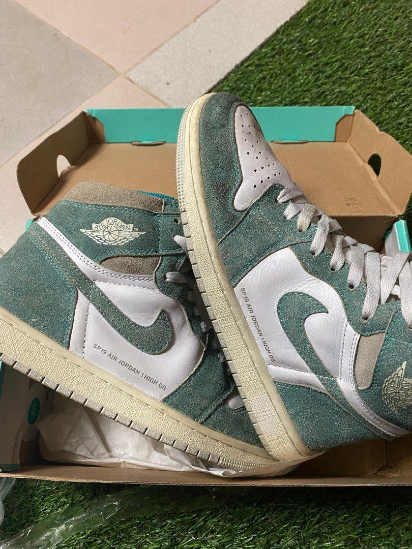 Nike aj1 Retro High OG Turbo Green