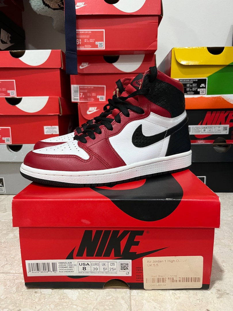 Nike Jordan 1 High Satin Red