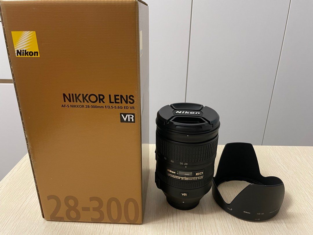 Nikon - AF-S 28-300mm F3.5-5.6G ED VR, 攝影器材, 鏡頭及裝備- Carousell