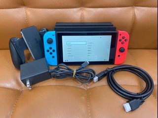 【艾爾巴二手】Nintendo Switch 電力加強版 HAC-001(-01) 紅藍 #二手遊戲機#板橋店10071