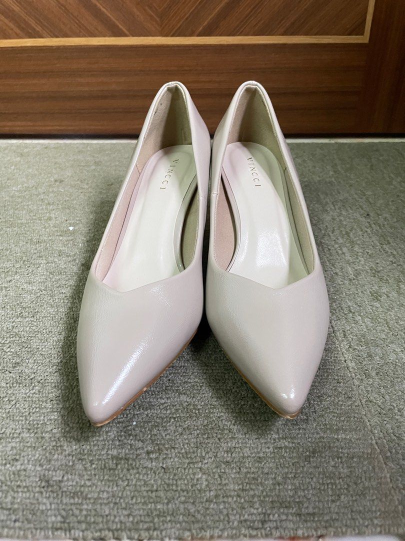 White kitten heels best sale uk