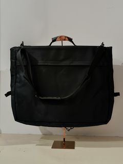 Nylon bag nylon & genuine leather material