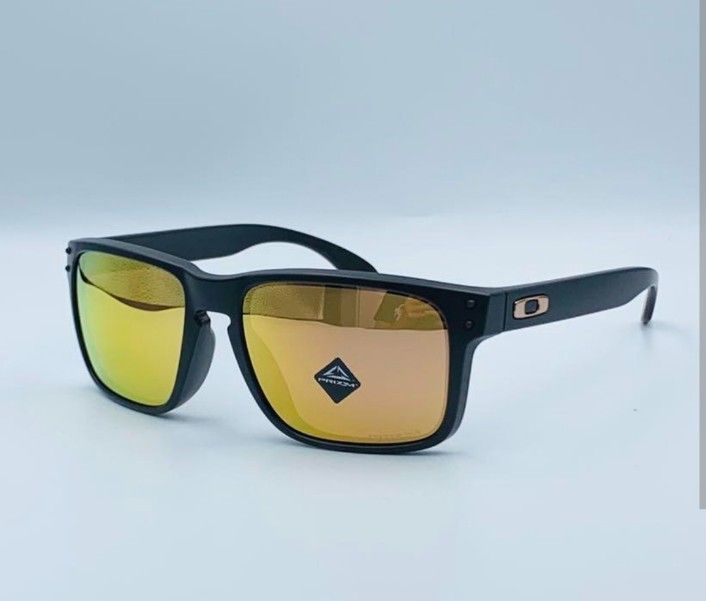 Gold holbrooks store oakleys