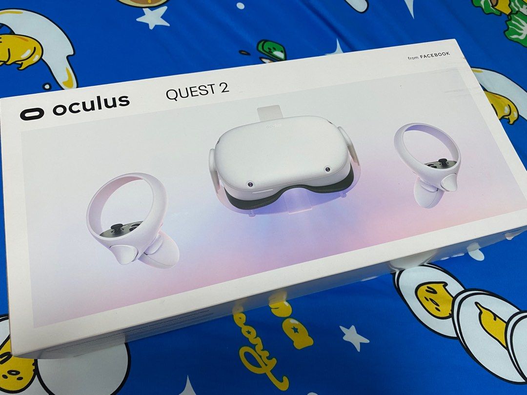 Oculus Quest 2 256gb（送收納袋, 電子遊戲, 遊戲機配件, VR 虛擬實境