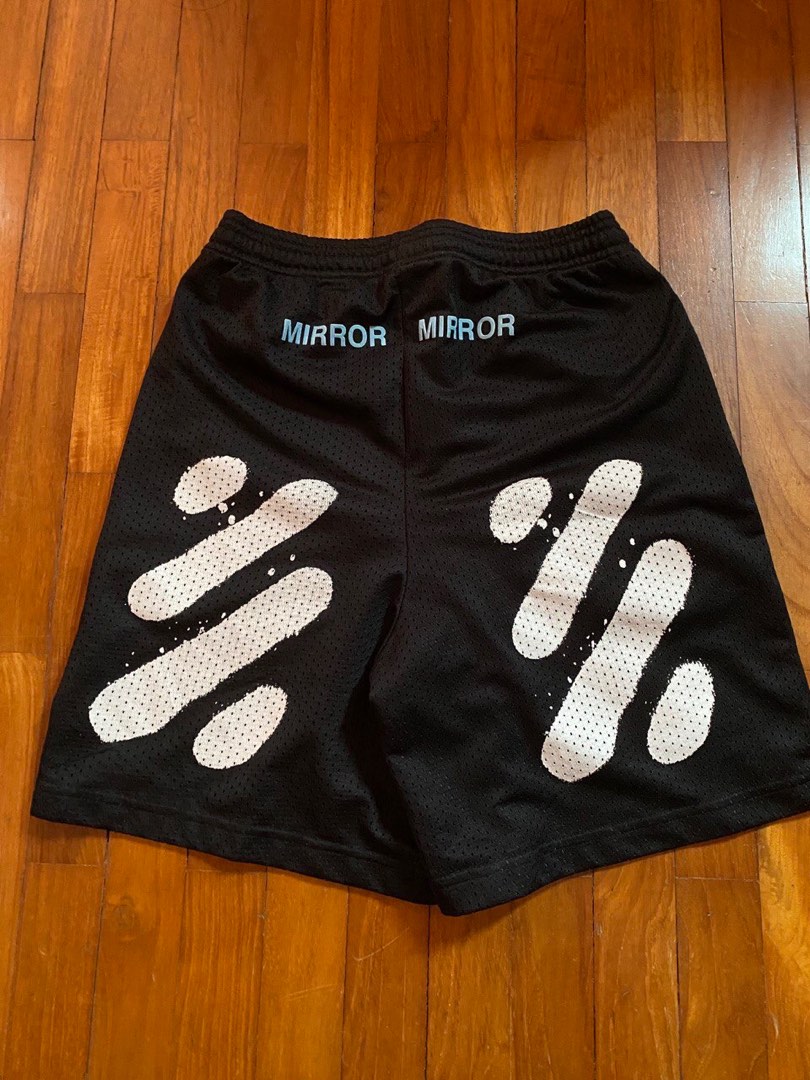 Off white store mesh shorts