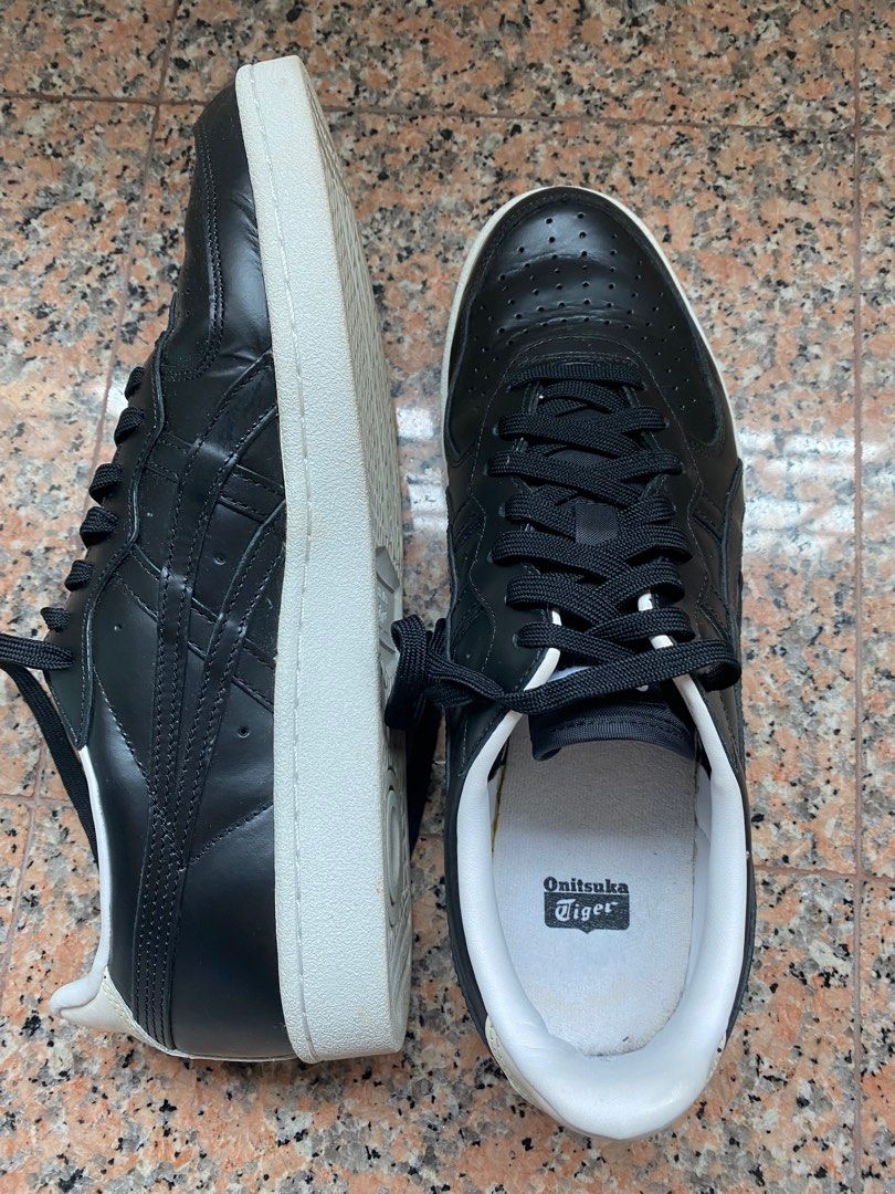 Onitsuka tiger sale gsm black leather