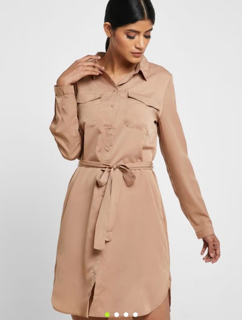 Jacqueline de yong deals shirt dress