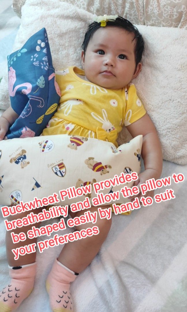 Organic Bean Sprout Baby Pillow Babies Kids Babies Kids Fashion on Carousell