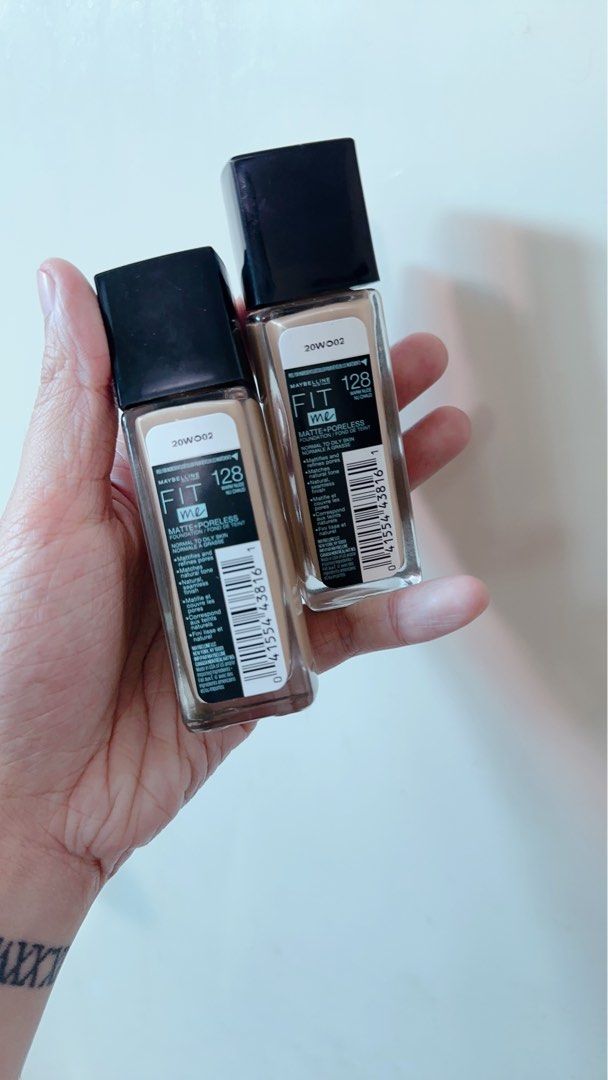 Original Maybelline matte poreless - From USA (2pcs na) (Category: Makeup) located in Marikina City. Submitted by cruzann26 (Listing ID 1256520571, Image 1). Description: •Orginal matte + poreless liquid foundation from USA • brandnew • 700 dalawa na po orig Price 499 each •Shade 128 Location: Marikina City Pm pm pm thank you...
