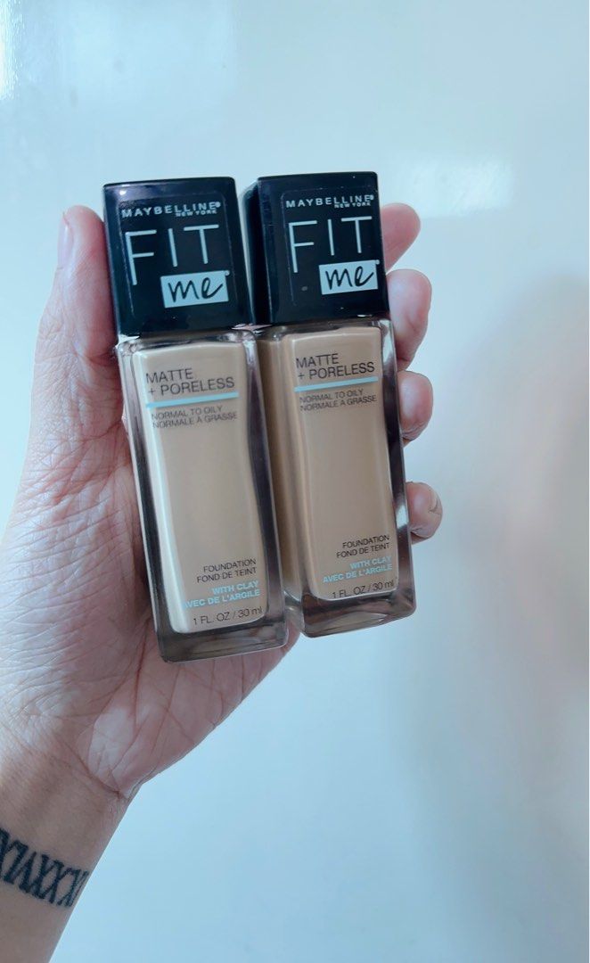 Original Maybelline matte poreless - From USA (2pcs na) (Category: Makeup) located in Marikina City. Submitted by cruzann26 (Listing ID 1256520571, Image 2). Description: •Orginal matte + poreless liquid foundation from USA • brandnew • 700 dalawa na po orig Price 499 each •Shade 128 Location: Marikina City Pm pm pm thank you...