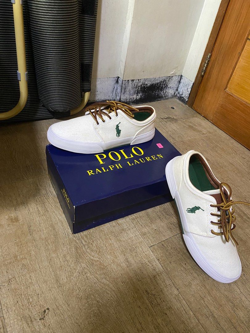 Polo ralph lauren men's faxon low sneaker shop