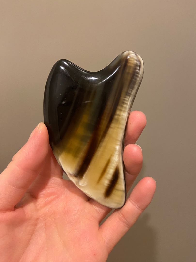 Ox Horn Facial Gua Sha Tool, Beauty & Personal Care, Face, Face Care on