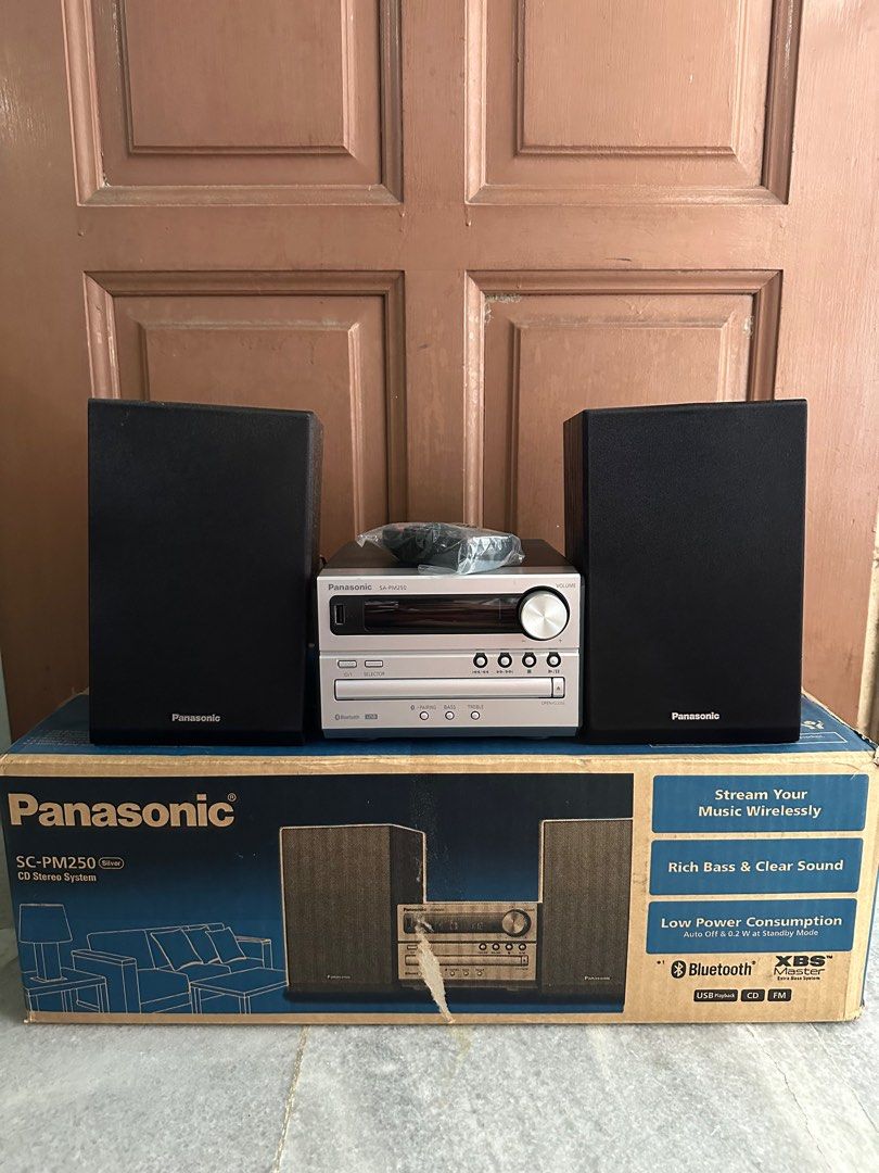 Panasonic CD Stereo System, Audio, Other Audio Equipment on Carousell