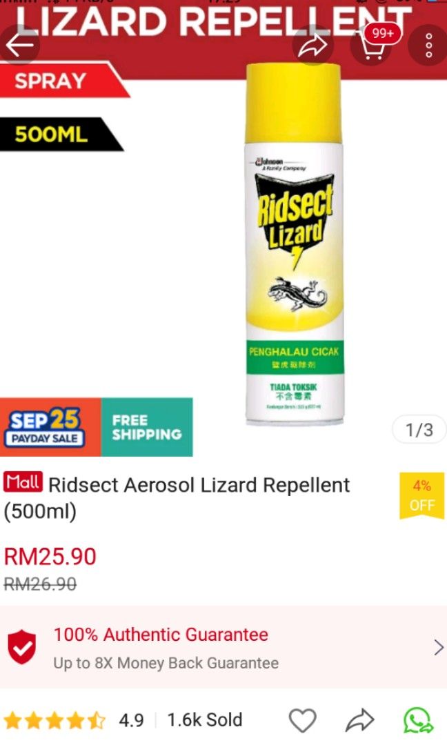 Pesticides /Lizard / cockroaches /insect spray, Beauty & Personal Care
