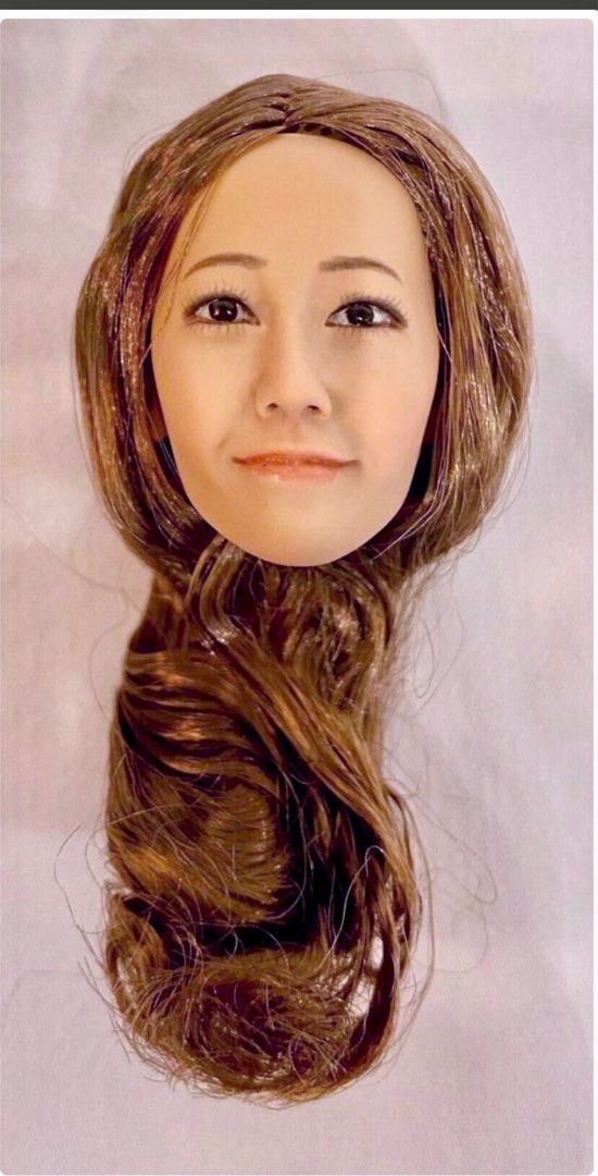 PHICEN 1 6 FEMALE HEAD SCULPT KUMIK KM052 TOYS ASIAN LADY