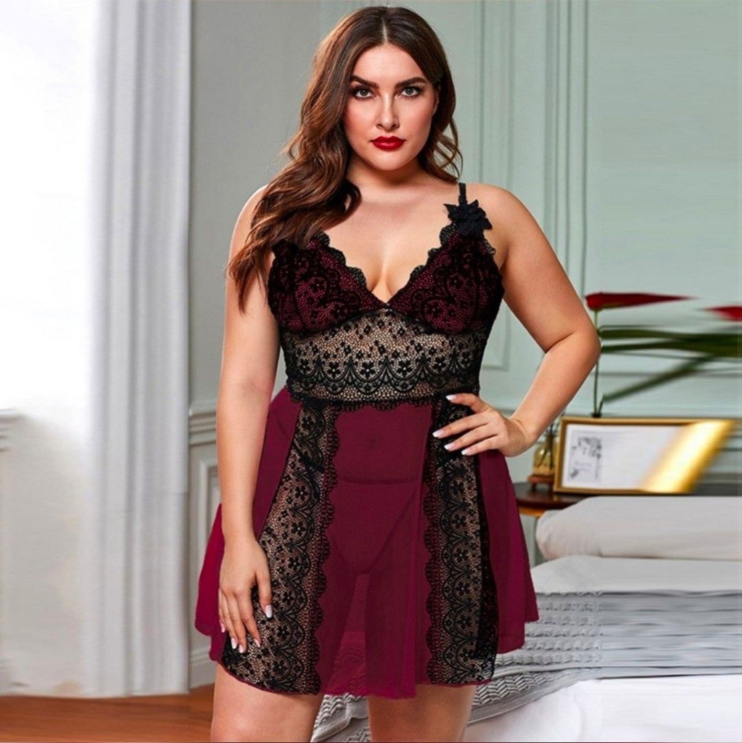 Lingerie sleepwear plus size outlet