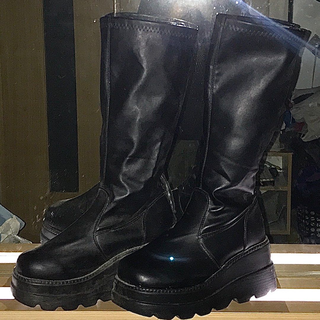 Used demonia boots hot sale