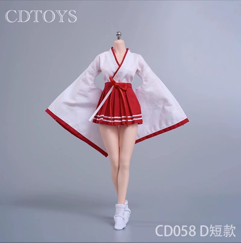  1/6 Scale Female Clothes, Japanese Kimono Bathrobe