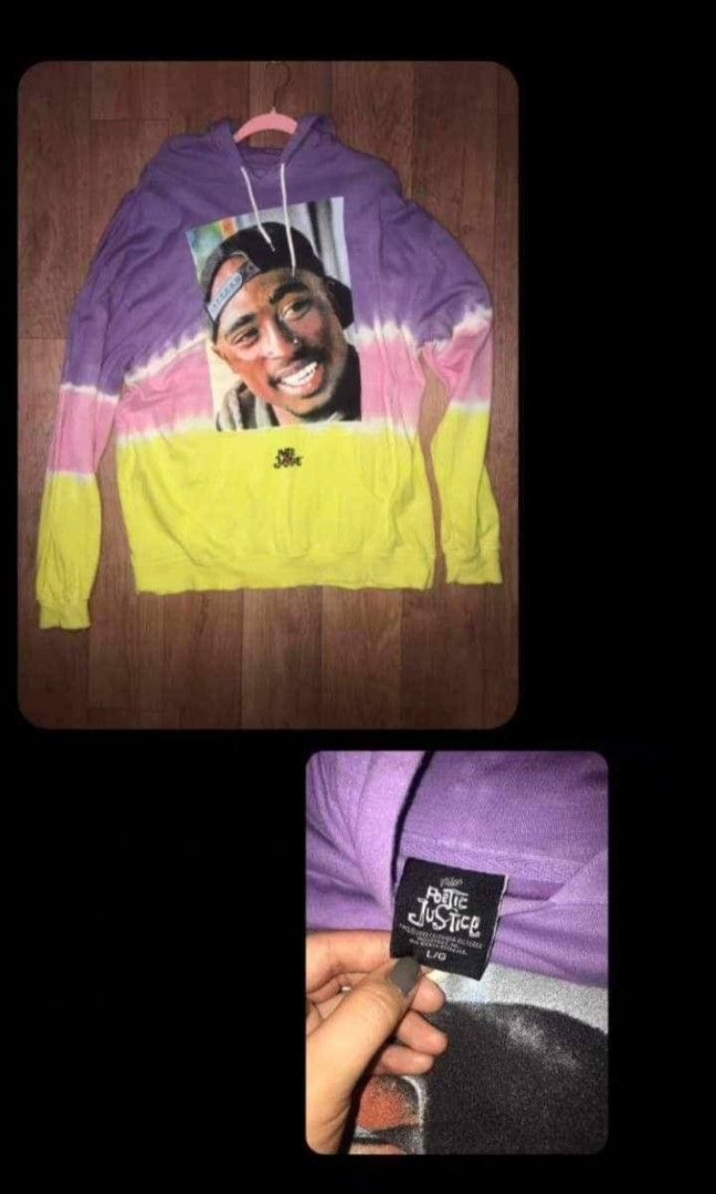 Poetic Justice Tupac Shakur Hoodie Men s Fashion Coats Jackets
