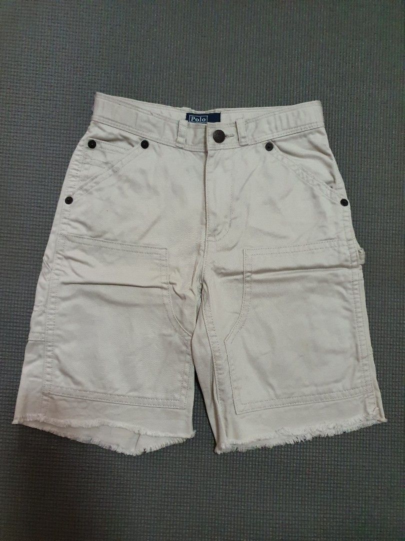 Ralph lauren discount black cargo shorts