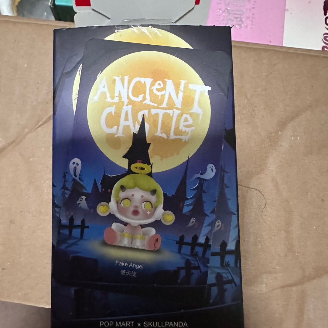 Minico Pand Popmart Skullpanda Ancient Castle ( Fake Angel ) Blind boxes - Popmart ...