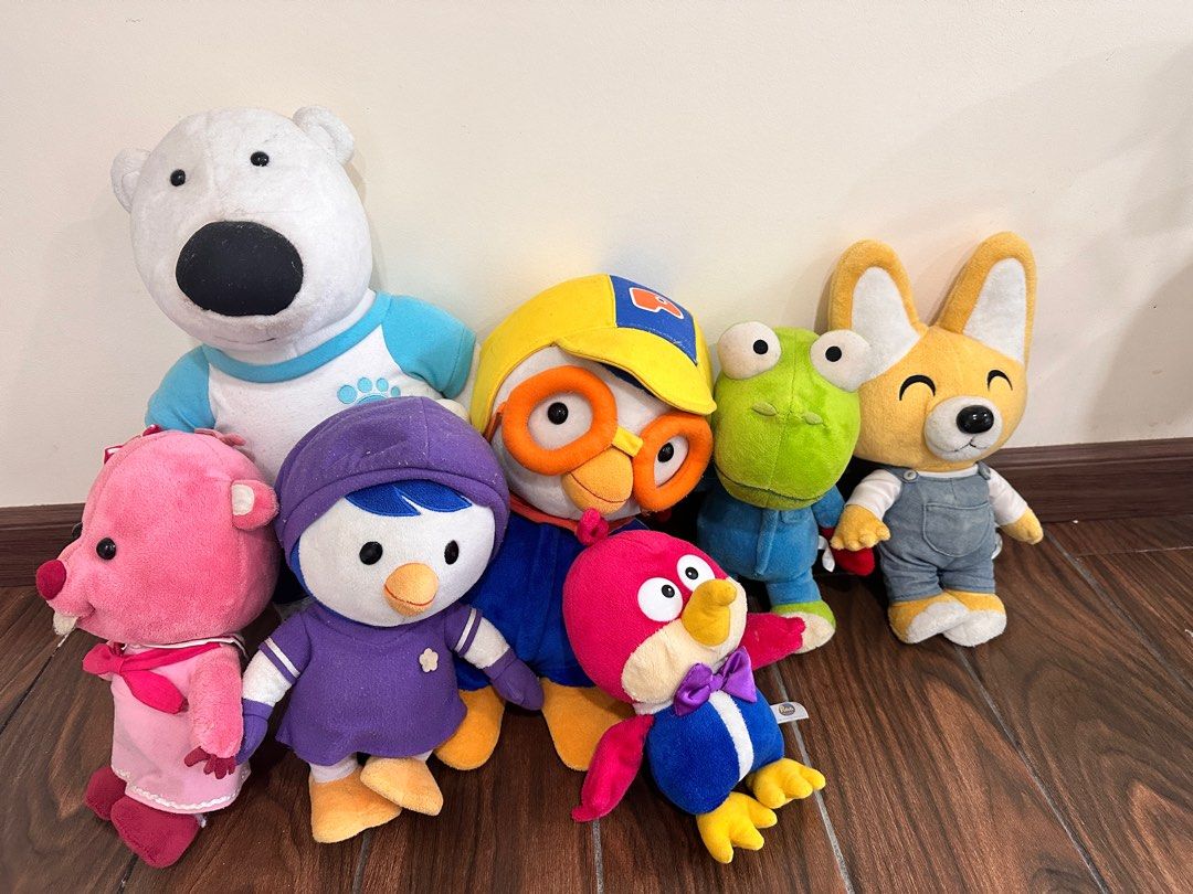 pororo-and-friends-set-take-all-hobbies-toys-toys-games-on-carousell
