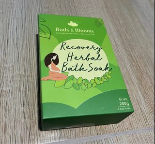 Postpartum recovery herbal bath soak