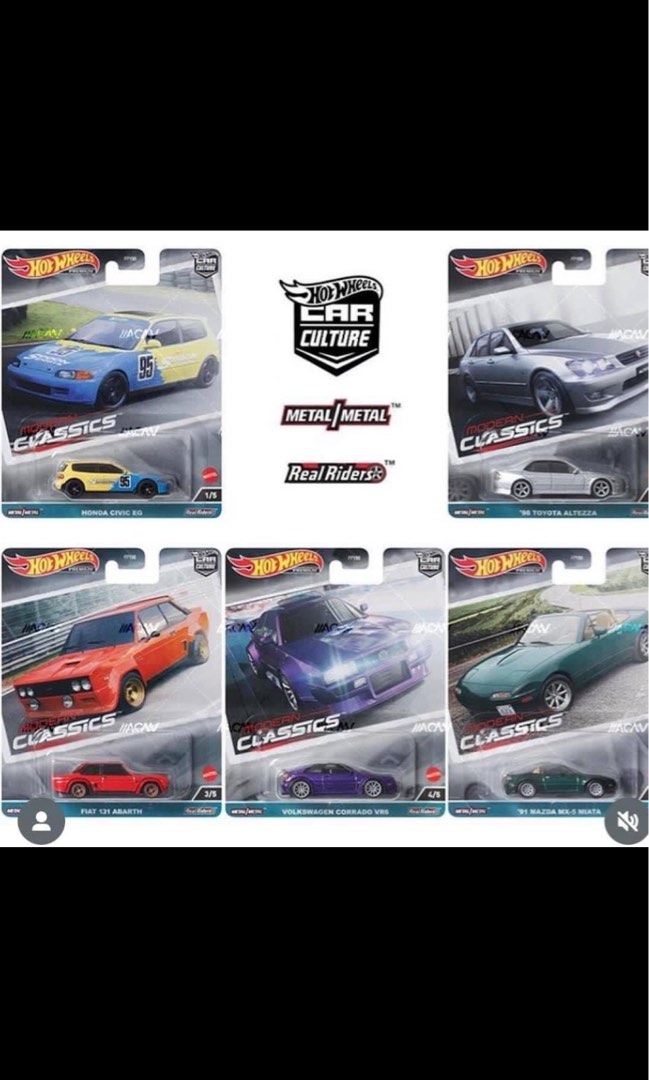 Pre order Hot wheels premium modern Classic, Hobbies & Toys, Toys
