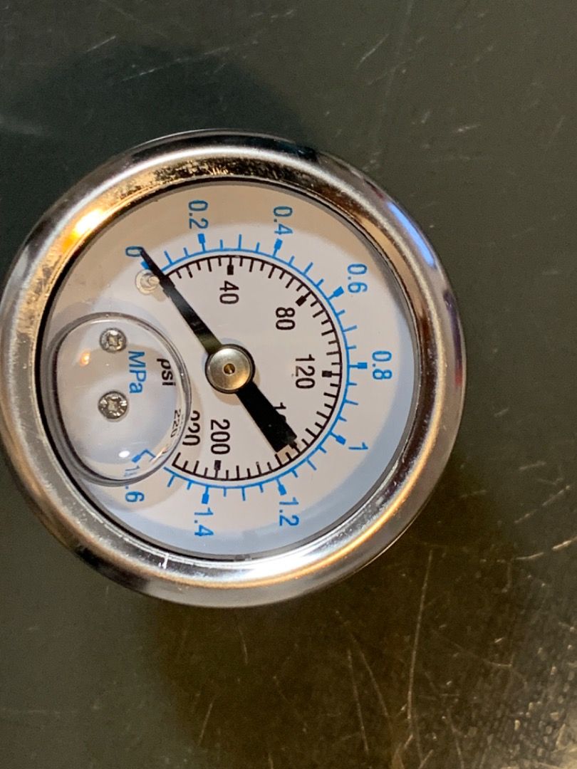 Pressure gauge for E61 espresso machine group head., Food & Drinks