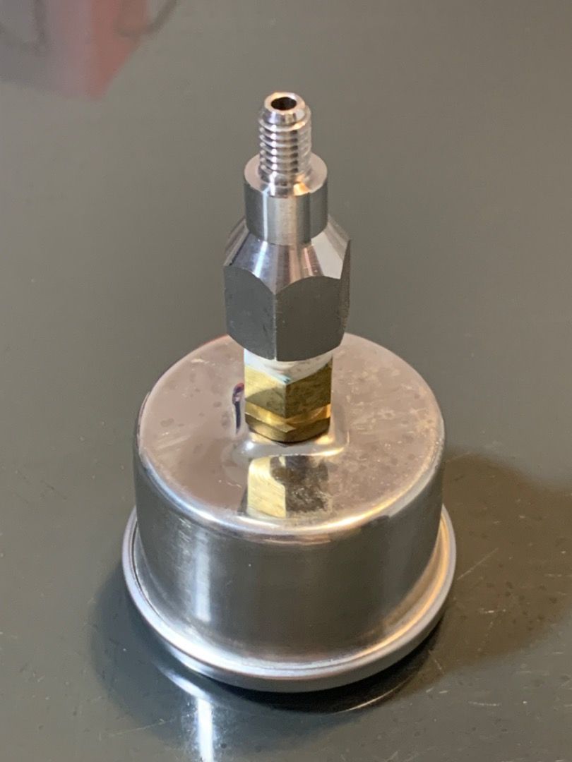 Pressure gauge for E61 espresso machine group head., Food & Drinks