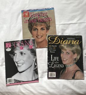 Princess Diana Magazine TRIBUTES bundle