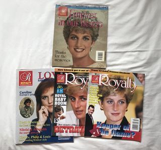 Princess Diana ROYALTY Magazines/ Special Issue bundle