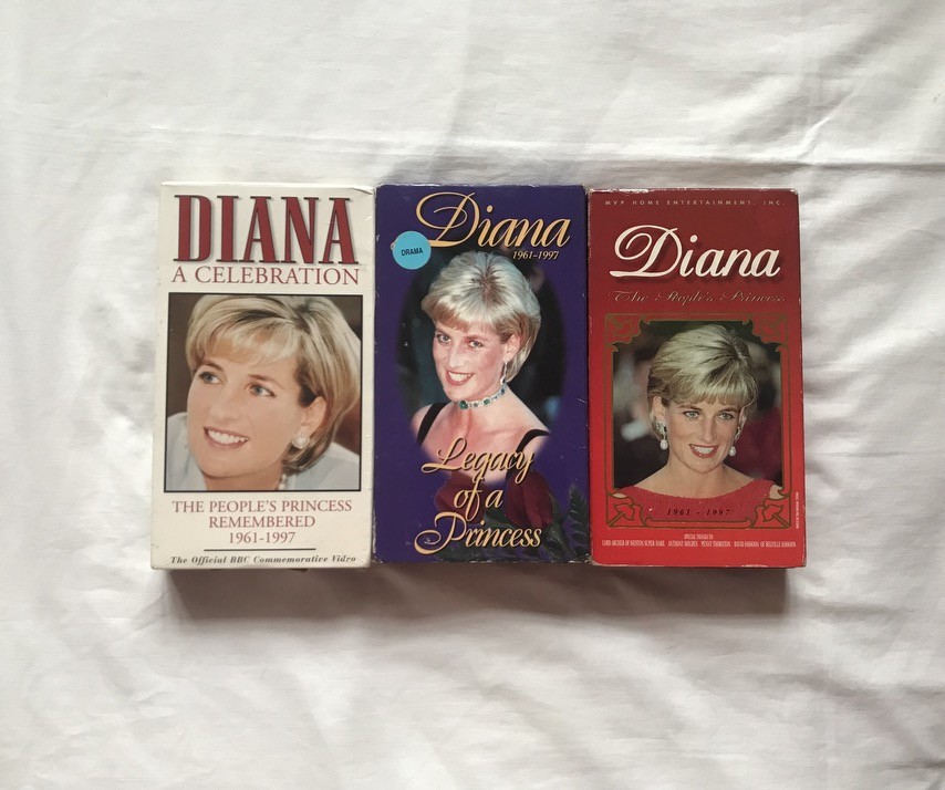 Princess Diana VHS Tributes bundle, Hobbies & Toys, Memorabilia ...
