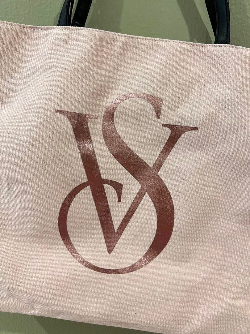 Victoria secret on sale canvas tote
