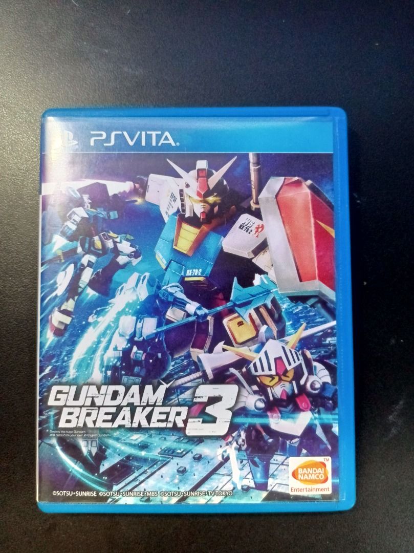 Jeu GUNDAM BREAKER - PS Vita The Best (Version Japonaise) - Neuf Sous Blister