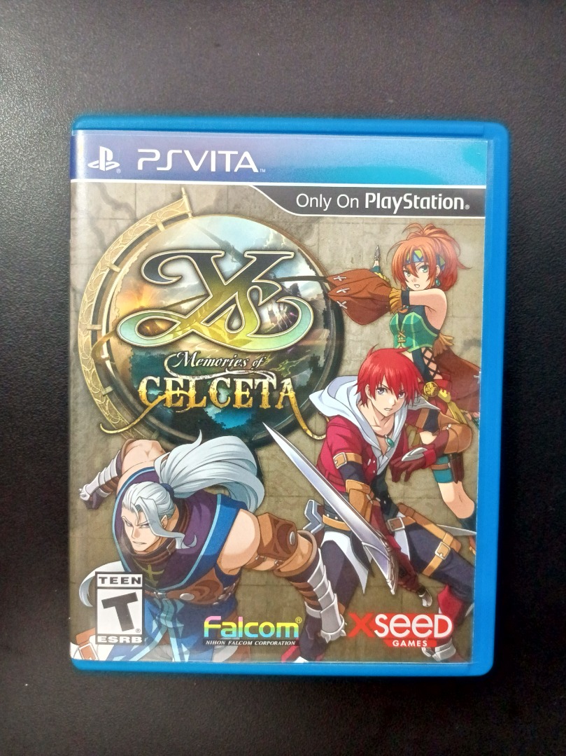 PS VITA YS Memories of Celceta, Video Gaming, Video Games