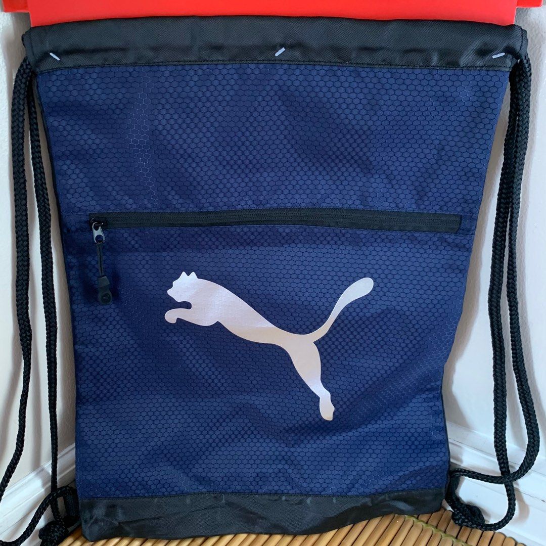 Puma Equivlance Carrysack Drawstring Bag Men s Fashion Bags