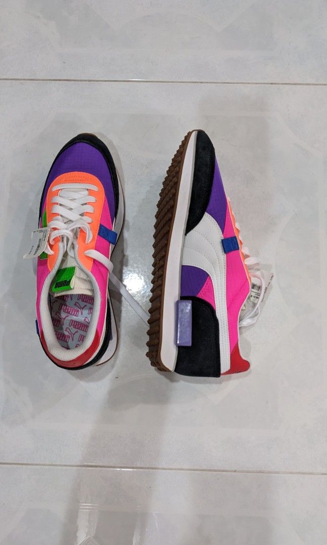 Puma multi coloured sneakers Men s Fashion Footwear Casual