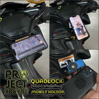 Quadlock For Aerox Yamaha Aerox